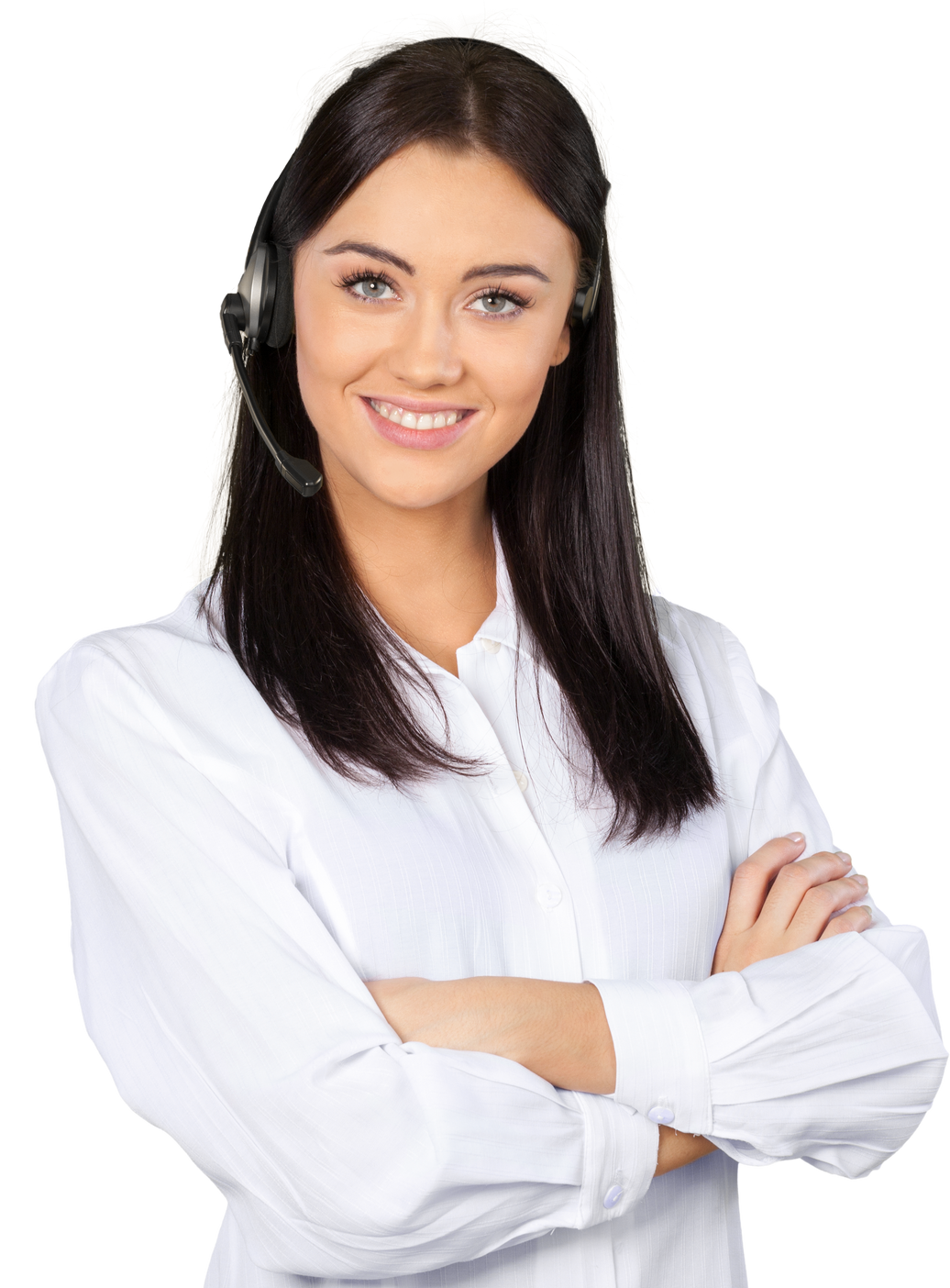 Young Woman with Arms Folded